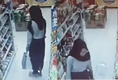 Detik-Detik Wanita Buang Air Kecil di Minimarket Viral di Medsos, Langsung Ditinggal Pergi!