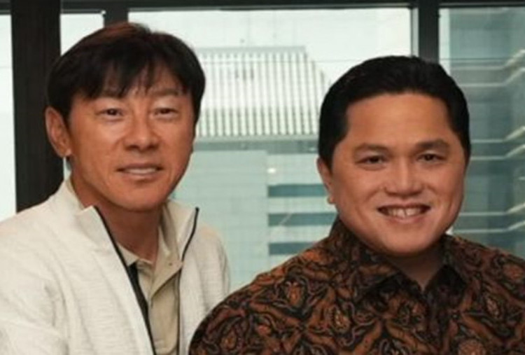 Timnas Indonesia Menang karena Takut Erick Thohir Mundur? Shin Tae-yong Jawab Begini