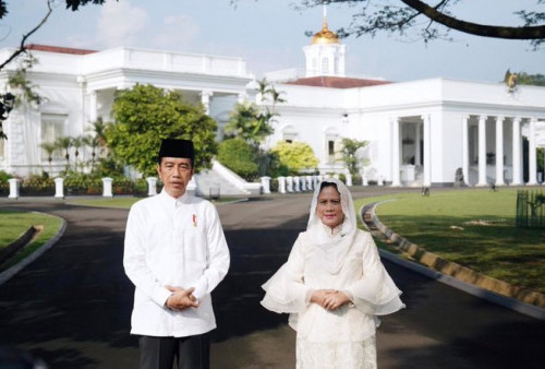 Presiden Jokowi dan Ibu Negara Ikut Salat Idul Adha di Masjid Istiqlal Perdana Pascapandemi Covid-19