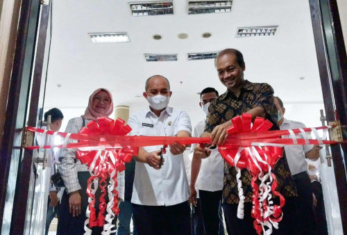 Wako Molen Resmikan Miniatur 'Command Centre' Pangkalpinang 