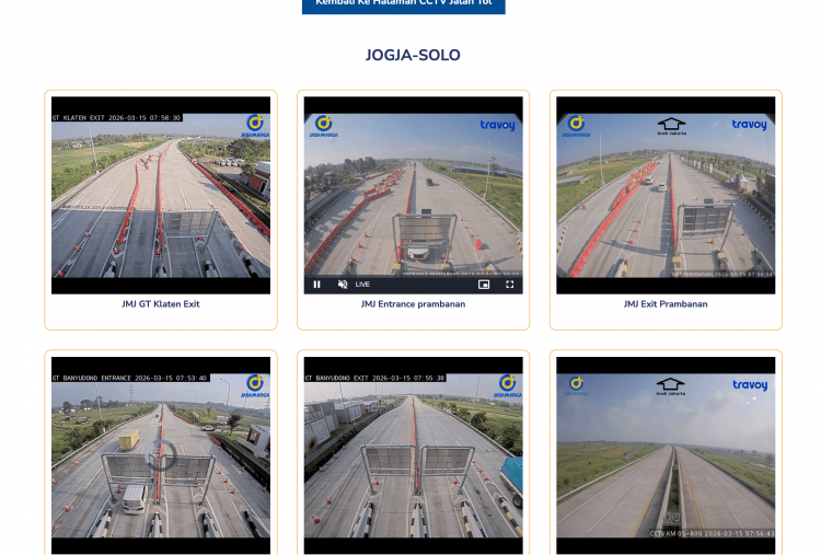 20 Link CCTV Jalan Tol Real Time 2026, Cek Kemacetan Cipali hingga Trans Jawa di Sini!