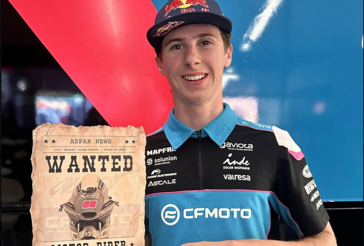 Rival Veda Pratama di Moto3, Maximo Quiles Naik ke Moto2 Tahun depan Bersama CFMoto Aspar Team