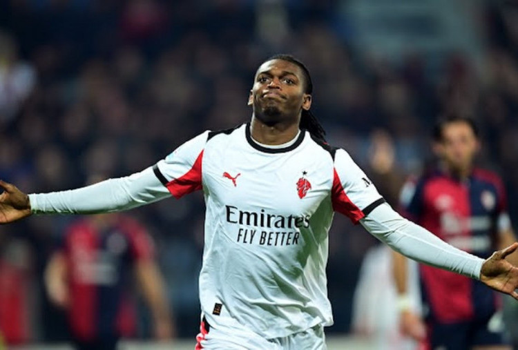 Cagliari vs Milan 0-1, Gol Tunggal Leao Antar Rossoneri Rebut Puncak Klasemen