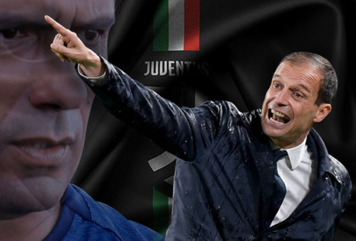 Roma vs Juventus 1-1, Masssimiliano Allegri Ngamuk dan Sindir Kans ke Liga Champions