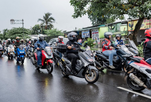 Intip Keseruan Ngabuburide MAXi Yamaha dan CSR di Bogor