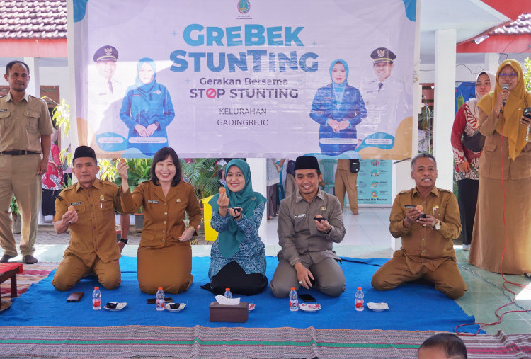 Grebek Stunting Serentak di Pasuruan, 632 Balita Terima Makanan Tambahan Bergizi