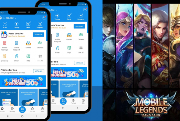 Cara Klaim Link Saldo DANA Kaget hingga Rp500.000 Cuma Buat Sore Ini, Bisa Buat Top Up Diamond Mobile Legends!