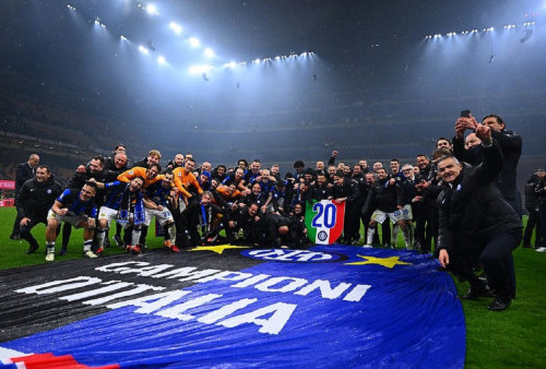 Hasil Serie A Italia: Inter Milan Akhirnya Juara Usai Kalahkan AC Milan di San Siro