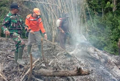 BPBD OKU Selatan  Himbau Warga Tak Bakar Lahan