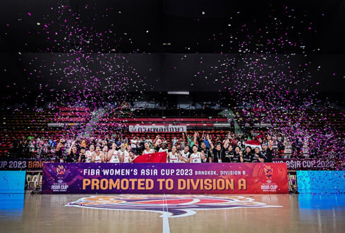 Hebat! Tidak Punya Liga tapi Timnas Basket Putri Bisa Promosi ke FIBA Women's Asia Cup Divisi A
