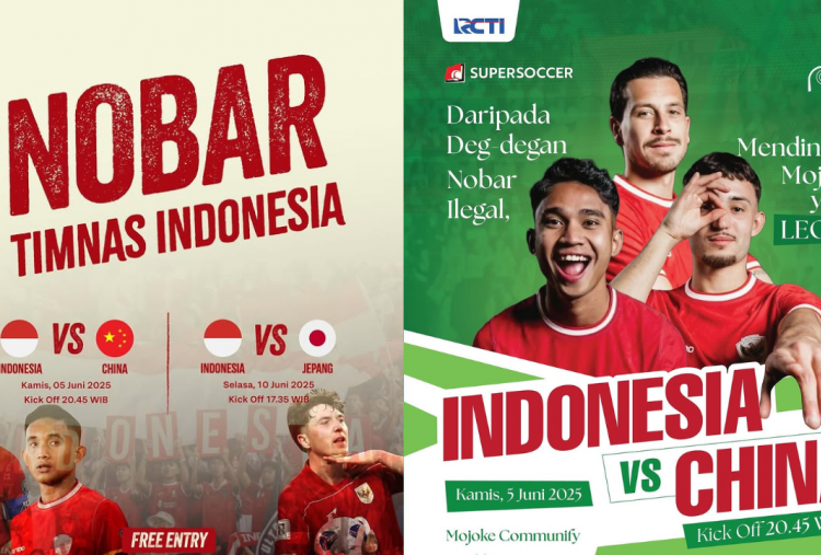 9 Lokasi Nobar Timnas Indonesia vs China di Bogor, Warga Ayo Merapat
