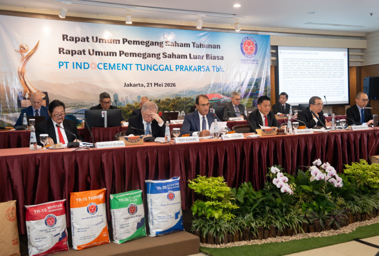 RUPS Indocement 2026 Setujui Dividen Rp468 per Saham, Buyback Rp750 Miliar hingga Perubahan Direksi