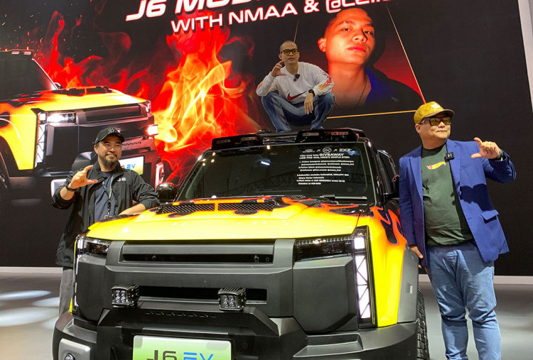 Chery J6 Modifikasi Cellos, Siapkan Satu Unit Display untuk Super Giveaway di IMX 2025