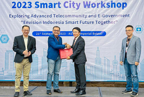 Kerja Sama PINS dengan CHT INFINITY Group Tawarkan Solusi Smart City bagi Ibu Kota Negara Nusantara