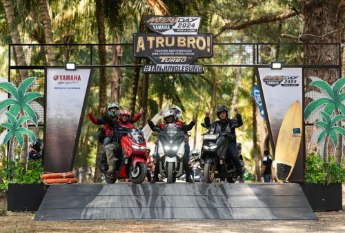 Pertama Digelar di Banten, Maxi Yamaha Day 2024 Dihadiri Ratusan Bikers