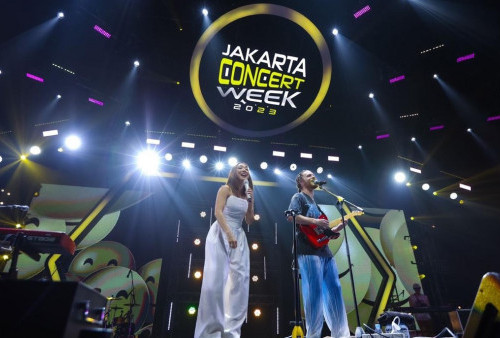 Aksi Panggung Memukau Johnny Stimson di Jakarta Concert Week 2023, 20 Lagu Menguncang Plenary Hall JCC Senayan 