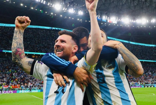 Messi Menggila! Argentina Gebuk Kroasia 3-0 dan Tembus ke Final