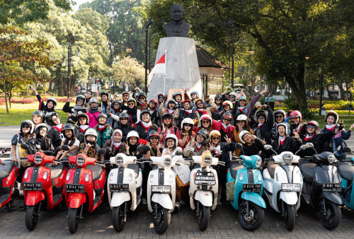 Komunitas Girls Day Out Rayakan Kemerdekan Indonesia dengan Gaya Classy Yamaha