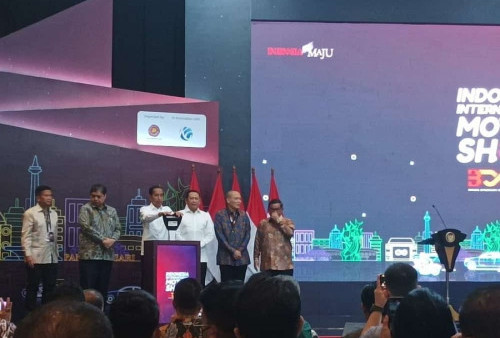 Resmi Buka IIMS 2023, Jokowi Dorong Ekspor Industri Otomotif dan Tren EV di Indonesia