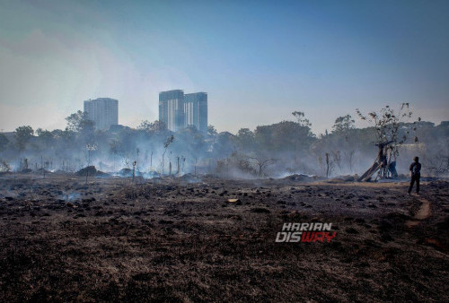 4,5 Hektare Lahan Ludes Terbakar 