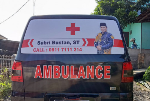 Subri Bustan Gratiskan Ambulance Plus Air Meneral