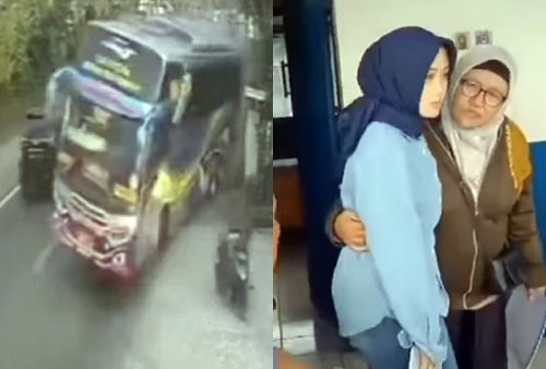 Terjatuh Saat Nyalip Ambulans, Pemotor Wanita di Kebumen Minta Ganti Rugi Rp 4 Juta ke Sopir Bus