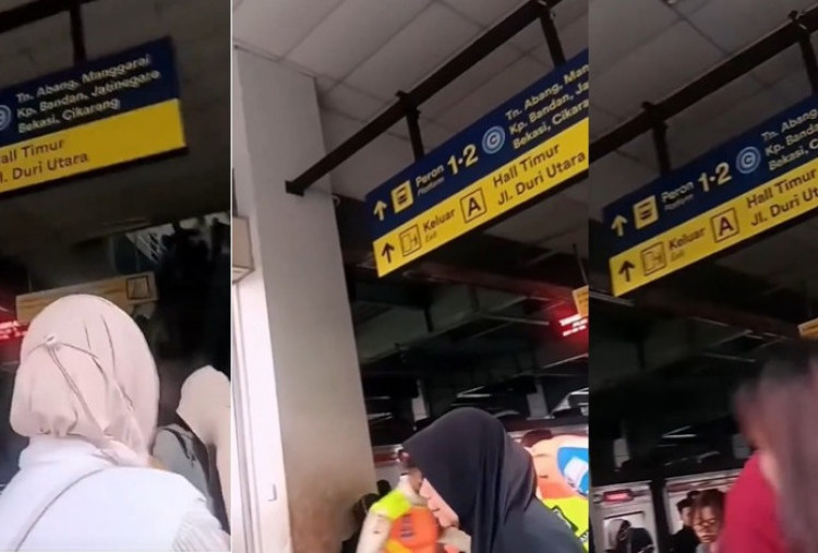 Nah Lho! Eskalator Stasiun Duri Tiba-Tiba Berbalik Arah, Belasan Penumpang Luka-Luka