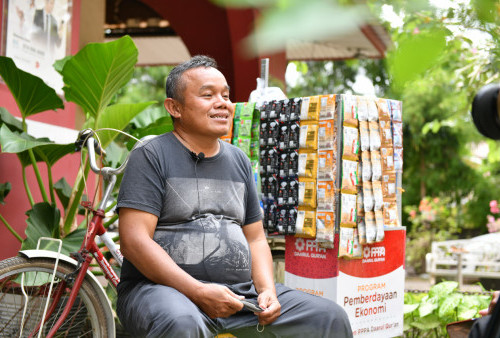 Mantan Satpam Korban PHK Ini Dapat Sepeda Kopi Murotal dari Donatur