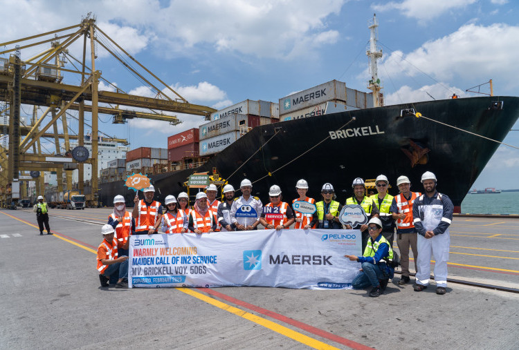 TPS Sambut Layanan Baru Maersk di Awal 2025 