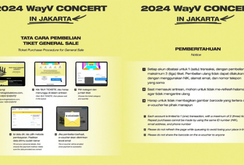 Hari Ini! Link dan Cara Beli Tiket Konser WayV di Tennis Indoor Senayan, Dibuka Pukul 12.00 WIB