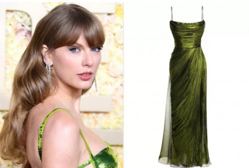 Taylor Swift Kenakan Gaun Mewah Rp38 Juta saat Gala Amal Patrick Mahomes di Las Vegas