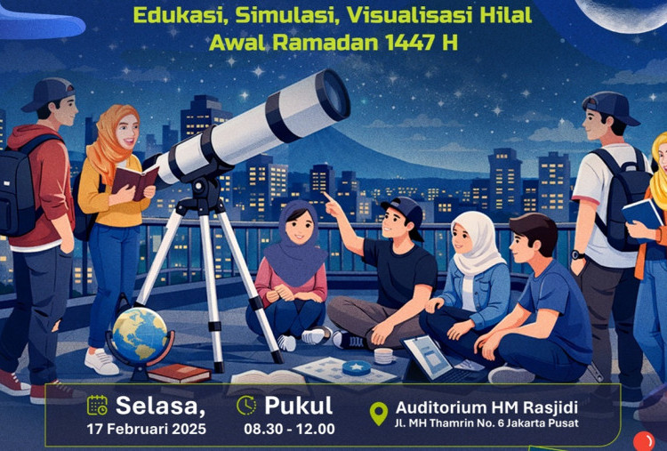Pelatihan Observasi Hilal Dibuka, Kemenag Ajak Konten Kreator dan Influencer Kuasai Hisab Rukyat