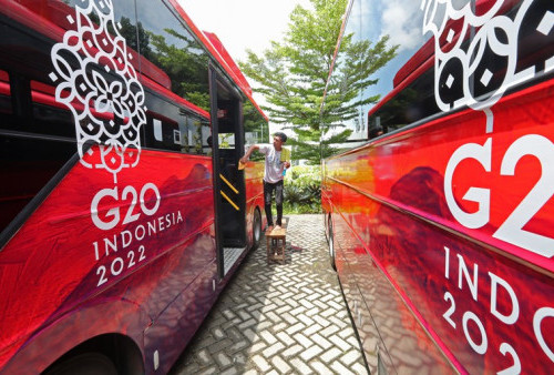  Bus Listrik Eks KTT G20 Beroperasi di Surabaya