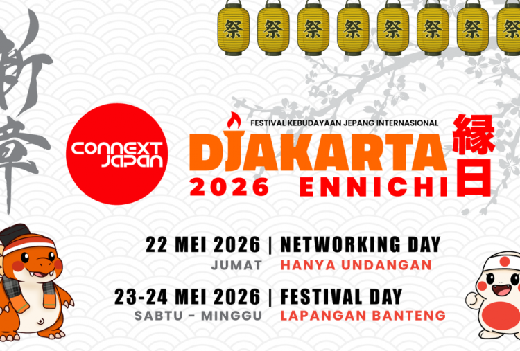 Event Connext Japan Djakarta Ennichi 23-24 Mei 2026 di Lapangan Banteng, Kolaborasi Budaya Jepang-Jakarta