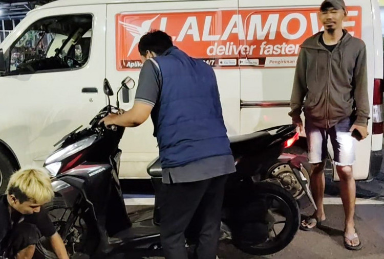 Salut! Polsek Jatiuwung Kembalikan Motor Warga Curug Tangerang yang Dimaling