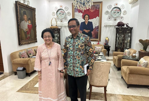 Mahfud MD ke Rumah Megawati, Persiapan Pengumuman Cawapres