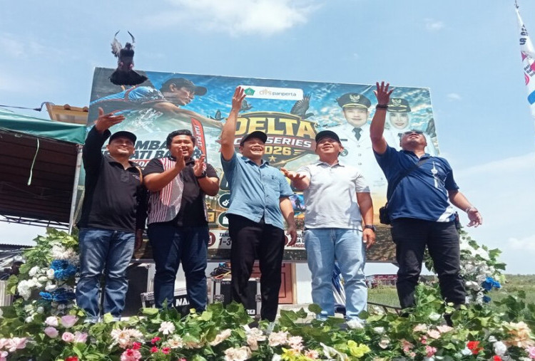 Lahan Bekas Terdampak Lapindo Disulap Jadi Arena Balap Merpati