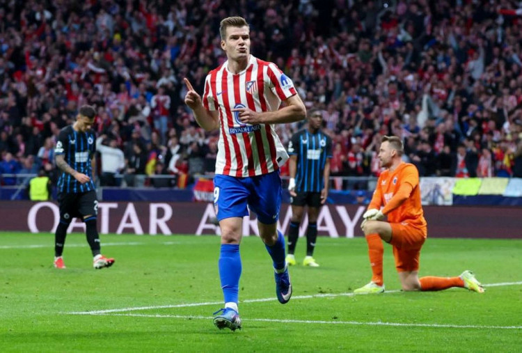 Atletico Madrid vs Club Brugge 4-1 (Agg 7-4), Hattrick Sorloth Loloskan Rojiblancos ke 16 Besar
