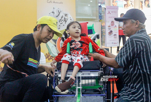 340 Kursi Roda untuk Anak-Anak Disabilitas di Jatim Diserahkan