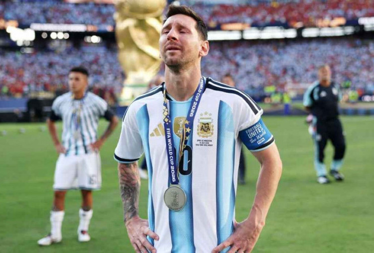 Tangis Lionel Messi Usai Gagal Bawa Argentina Juara, Ini Laga Terakhirnya?