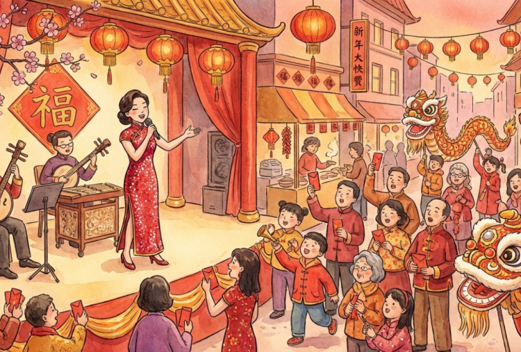 10 Rekomendasi Lagu Imlek Beserta Liriknya, Semarakkan Malam Tahun Kuda Api 2577 Kongzili!