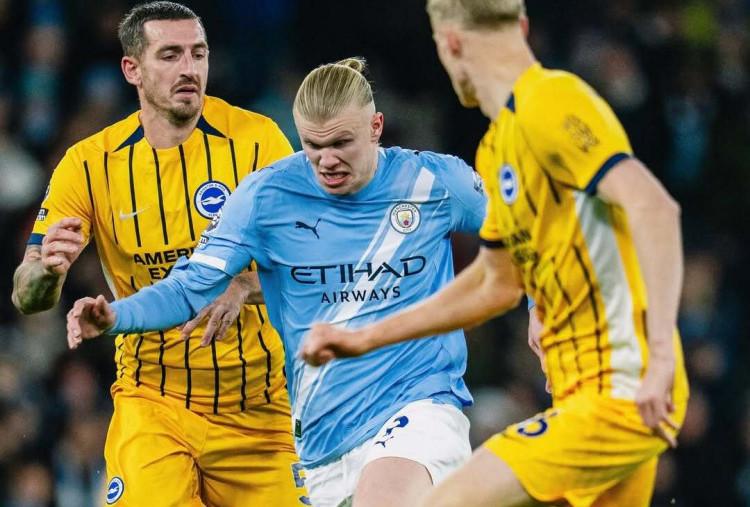 Man City vs Brighton 1-1, Hasil Imbang Ketiga dalam 8 Hari