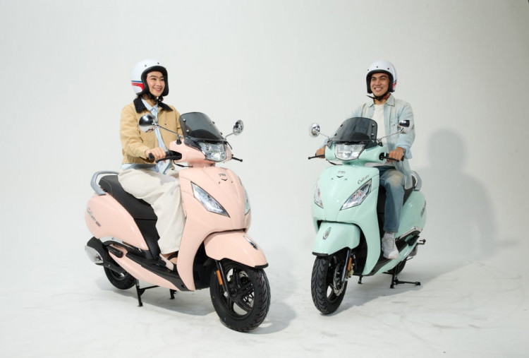 Punya Dua Warna Baru, TVS Callisto 125 Makin Segar dan Elegan