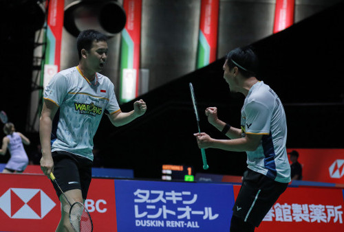 Fajar/Rian Bertemu Ahsan/Hendra di Perempat Final Japan Open 2023