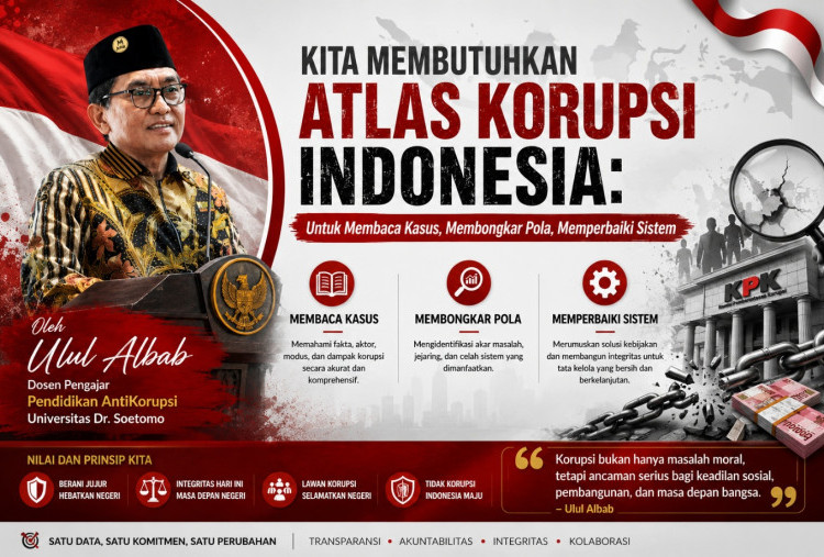 Kita Membutuhkan Atlas Korupsi Indonesia: Untuk Membaca Kasus, Membongkar Pola, Memperbaiki Sistem