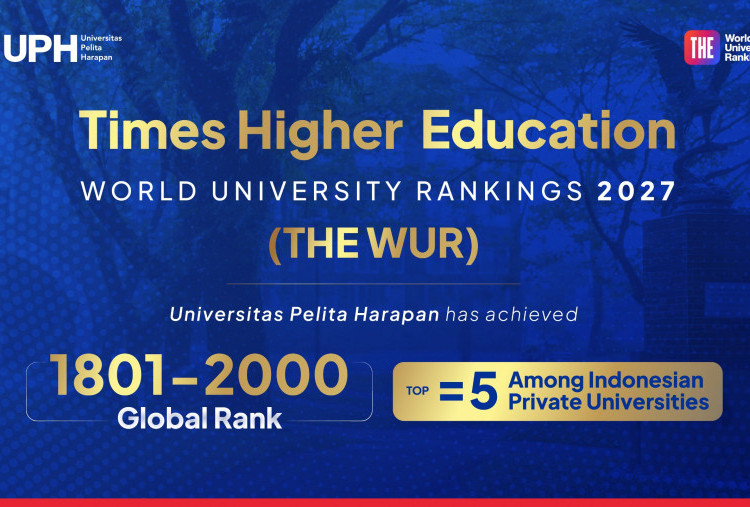 UPH Masuk Top 5 PTS Indonesia di THE WUR 2027, Kualitas Penelitian hingga Kolaborasi Global Jadi Kekuatan   
