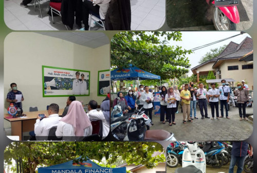 Honda TDM Sungailiat Road Show ke Kantor Dinas Kominfotik Bangka