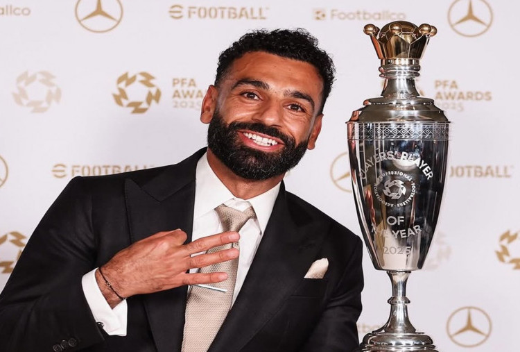 Mohamed Salah Raih Penghargaan Pemain Terbaik PFA, Kemas Kemenangan untuk Ketiga Kalinya