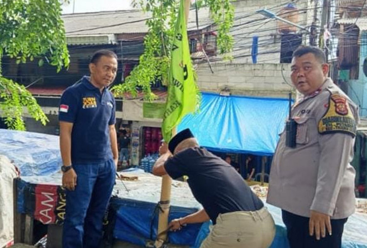 Bendera Ormas Dibersihkan Polsek Tanah dari Ruang Publik, Cegah Premanisme