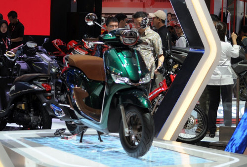 Honda Stylo 160 Curi Perhatian di IIMS 2024